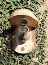 Load image into Gallery viewer, Pewter Coffee Pot Bird Feeder or Planter