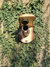 Load image into Gallery viewer, Pewter Coffee Pot Bird Feeder or planter