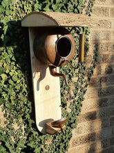 Load image into Gallery viewer, Copper Kettle Bird Feeder / Planter