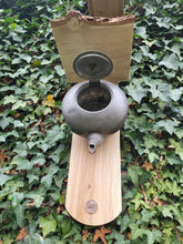 Load image into Gallery viewer, Pewter Teapot Pot Bird Feeder or planter