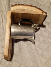 Load image into Gallery viewer, Pewter Coffee Pot Bird Feeder or planter price includes shipping.