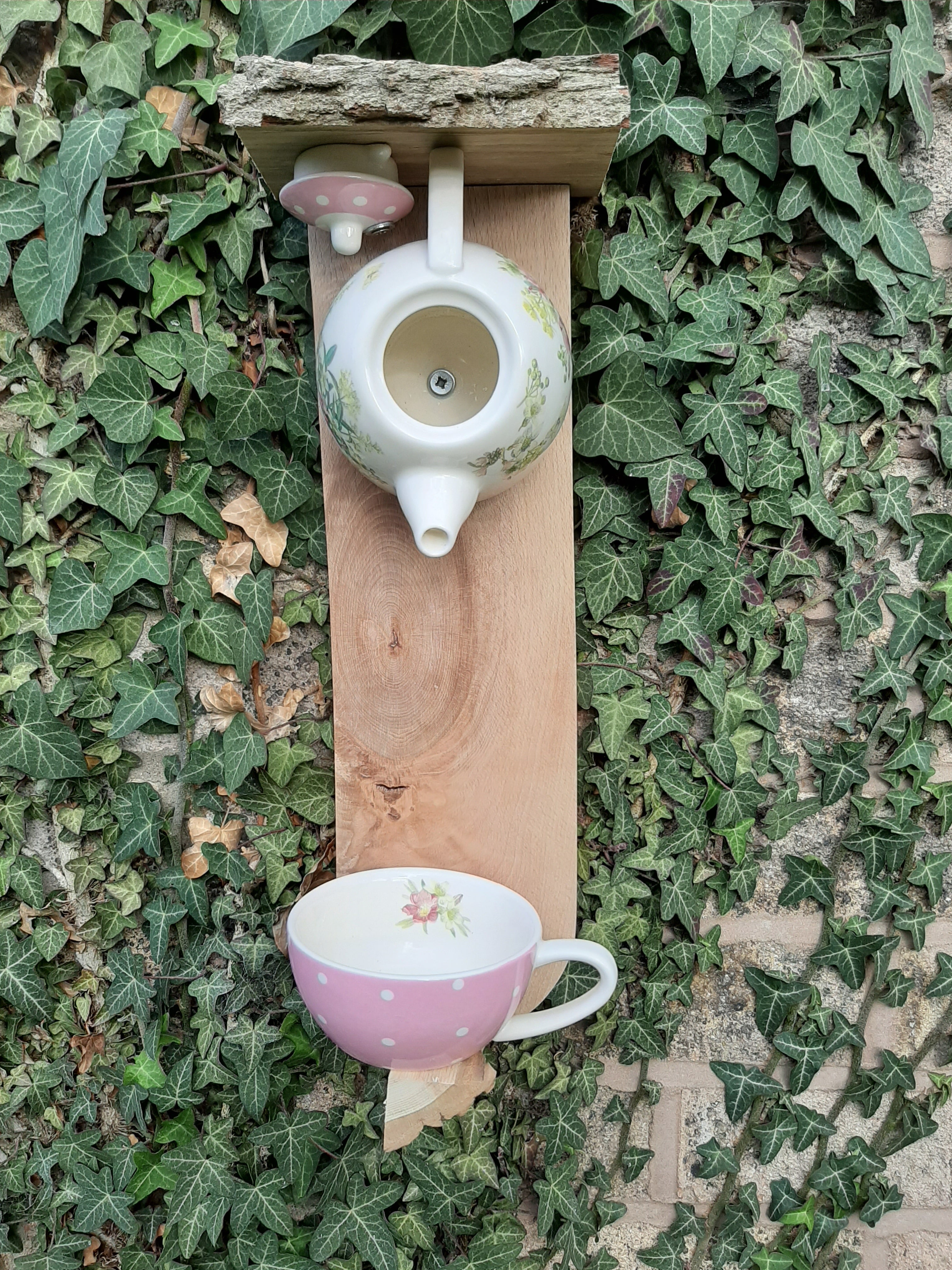 Teapot Bird Feeder. – Gazelle Crafts