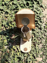 Load image into Gallery viewer, Pewter Coffee Pot Bird Nest Box or Feeder