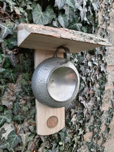 Load image into Gallery viewer, Pewter Bird Feeder