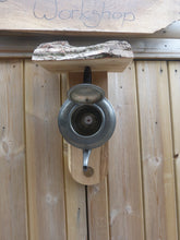 Load image into Gallery viewer, Pewter Teapot Bird feeder or planter
