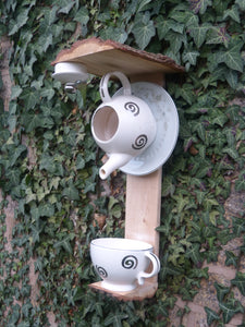 Teapot Bird Feeder / Planter